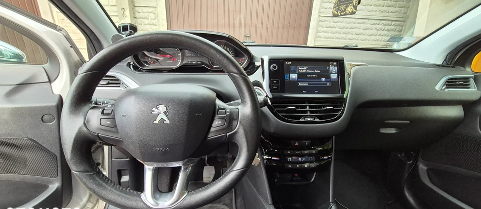 Peugeot 208 cena 31500 przebieg: 39500, rok produkcji 2015 z Miłakowo małe 37